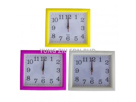 8068#25.5*29.5CM SQUARE WALL CLOCK